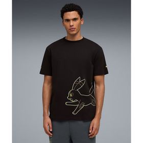 Puma 634914-01 Siyah X Pokemon Graphic Erkek Tişört