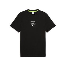 Puma 63539301 Siyah Amf1 Essential Logo Tee 1 Erkek Günlük Tişört
