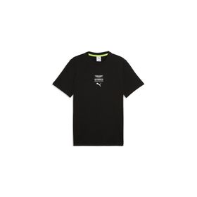 Puma 63539301 Siyah Amf1 Essential Logo Tee 1 Erkek Günlük Tişört