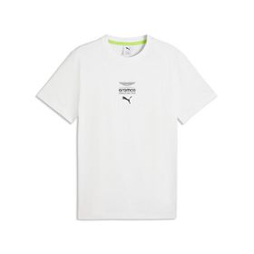 Puma 63539302 Beyaz Amf1 Essential Logo Tee 1 Erkek Günlük Tişört