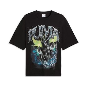 Puma 63566501 Siyah Graphic Tee Erkek Günlük Tişört
