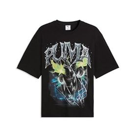 Puma 63566501 Siyah Graphic Tee Erkek Günlük Tişört