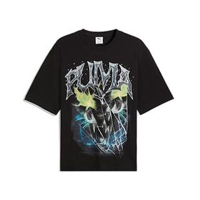 Puma 63566501 Siyah Graphic Tee Erkek Günlük Tişört