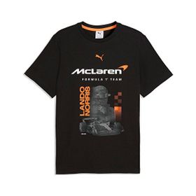 Puma 63745101 Siyah Mclaren Racıng Drıver Tee Norrıs Erkek Günlük Tişört