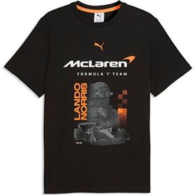 Puma 63745101 Siyah Mclaren Racıng Drıver Tee Norrıs Erkek Günlük Tişört