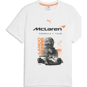 Puma 63745102 Beyaz Mclaren Racıng Drıver Tee Norrıs Erkek Günlük Tişört