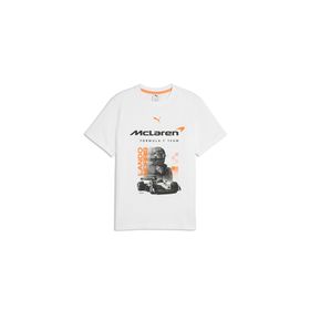 Puma 63745102 Beyaz Mclaren Racıng Drıver Tee Norrıs Erkek Günlük Tişört