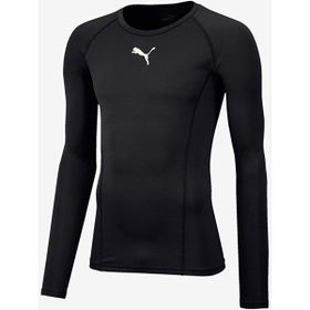 Puma 65592003 Liga Baselayer Tee LS Siyah Erkek Futbol Uzun Kollu Antrenman Üstü