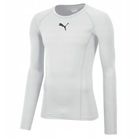 Puma 65592004 Beyaz Liga Baselayer Tee Uzun Kollu Erkek Futbol T-shirt