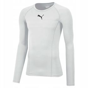 Puma 65592004 Beyaz Liga Baselayer Tee Uzun Kollu Erkek Futbol T-shirt