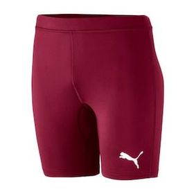 Puma 65592401 Liga Baselayer Short Tight Lastikli Normal Kalıp Düz Kırmızı Erkek Tayt