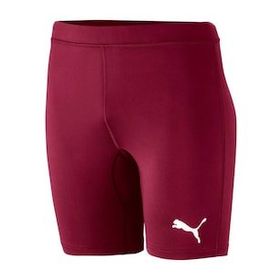 Puma 65592401 Liga Baselayer Short Tight Lastikli Normal Kalıp Düz Kırmızı Erkek Tayt