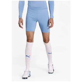 Puma 65592418 Liga Baselayer Short Tight Lastikli Normal Kalıp Düz Açık Mavi Erkek Tayt
