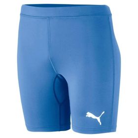 Puma 65592418 Liga Baselayer Short Tight Lastikli Normal Kalıp Düz Açık Mavi Erkek Tayt