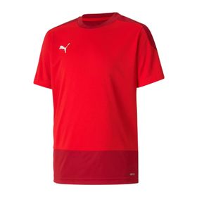Puma 65648201 Men Team Goal 23 T-shirts Training Red Soccer Tee Top Jersey
