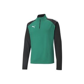 Puma 65723605 Fermuarlı Normal Kalıp Düz Yeşil Erkek Sweatshirt