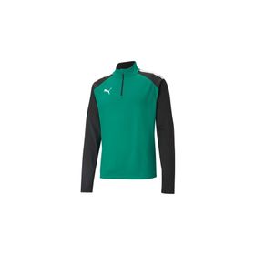 Puma 65723605 Fermuarlı Normal Kalıp Düz Yeşil Erkek Sweatshirt