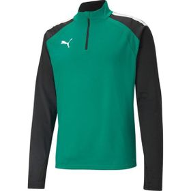 Puma 65723605 Fermuarlı Normal Kalıp Düz Yeşil Erkek Sweatshirt