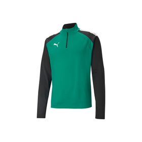 Puma 65723605 Fermuarlı Normal Kalıp Düz Yeşil Erkek Sweatshirt