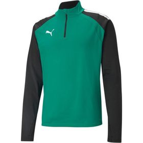 Puma 65723605 Fermuarlı Normal Kalıp Düz Yeşil Erkek Sweatshirt