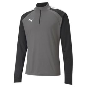 Puma 65723613 Top Fermuarlı Normal Kalıp Düz Gri Erkek Sweatshirt