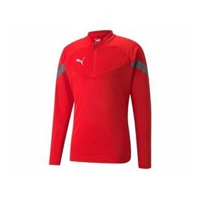 Puma 65737501 Teamfinal Training 1/4 Zip Top Futbol Antrenman Kırmızı Erkek Ceket