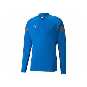 Puma 65737502 Teamfinal Training 1/4 Zip Top Futbol Antrenman Mavi Erkek Ceket