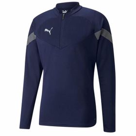 Puma 65737506 Teamfinal Training 1/4 Zip Top Futbol Antrenman Lacivert Erkek Ceket