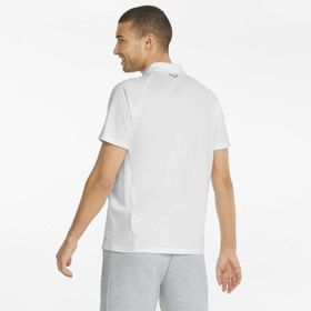 Puma 65738404 Beyaz Teamfinal Casuals Polo Erkek Futbol Polo T-shirt
