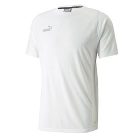 Puma 65738504 Beyaz Teamfinal Casuals Tee Erkek Futbol T-shirt