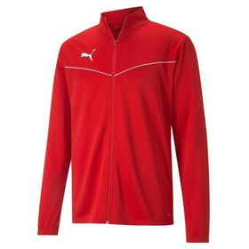 Puma 65739201 Kırmızı Teamrise Training Poly Jacket Erkek Futbol Antrenman Ceketi