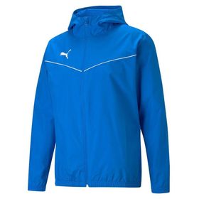 Puma 65739602 Mavi Teamrise All Weather Jacket Erkek Futbol Yağmurluk