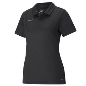 Puma 65740803 Siyah Teamliga Sideline Polo W Kadın Futbol Polo T-shirt