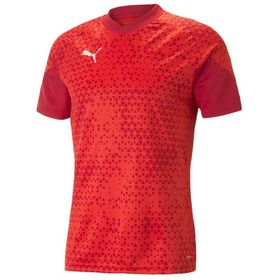 Puma 65798401 Kırmızı Teamcup Training Jersey Erkek Futbol T-shirt