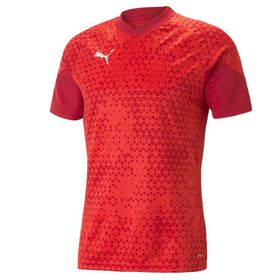 Puma 65798401 Kırmızı Teamcup Training Jersey Erkek Futbol T-shirt
