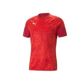 Puma 65798401 Kırmızı Teamcup Training Jersey Erkek Futbol T-shirt