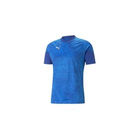 Puma 65798402 Mavi Teamcup Training Jersey Erkek Futbol T-shirt