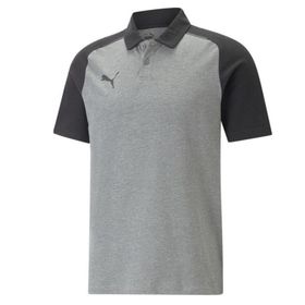 Puma 65799113 Gri Teamcup Casuals Polo Erkek Futbol Polo T-shirt