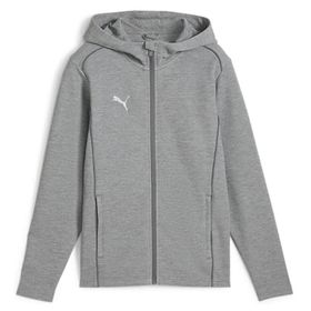 Puma 65852833 Teamfinal Casuals Hooded Gri Erkek Futbol Ceketi