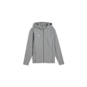 Puma 65852833 Teamfinal Casuals Hooded Gri Erkek Futbol Ceketi