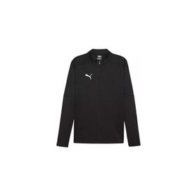 Puma 65855103 Siyah Teamfinal Training 1/4 Zip Futbol Antrenman Erkek Uzun Kollu Üst