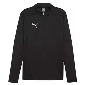 Puma 65855103 Siyah Teamfinal Training 1/4 Zip Futbol Antrenman Erkek Uzun Kollu Üst