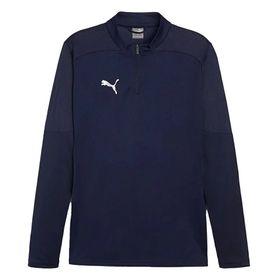 Puma 65855106 Lacivert Teamfinal Training 1/4 Zip Erkek Futbol Antrenman Uzun Kollu Üst