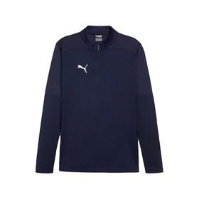 Puma 65855106 Lacivert Teamfinal Training 1/4 Zip Erkek Futbol Antrenman Uzun Kollu Üst
