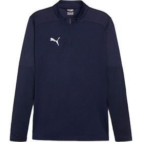 Puma 65855106 Lacivert Teamfinal Training 1/4 Zip Erkek Futbol Antrenman Uzun Kollu Üst