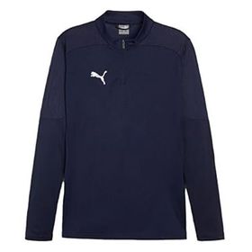 Puma 65855106 Lacivert Teamfinal Training 1/4 Zip Erkek Futbol Antrenman Uzun Kollu Üst
