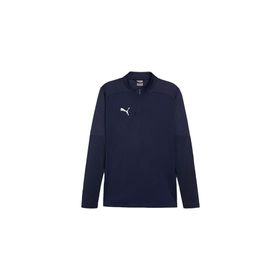 Puma 65855106 Lacivert Teamfinal Training 1/4 Zip Erkek Futbol Antrenman Uzun Kollu Üst