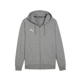 Puma 65859533 Teamgoal Casuals Hooded Gri Erkek Futbol Ceketi