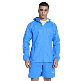 Puma 65859902 Teamfinal Allweather JKT Mavi Futbol Antrenman Erkek Yağmurluk