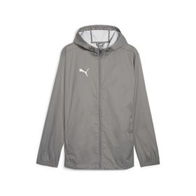 Puma 65859913 Teamfinal Allweather JKT Gri Futbol Antrenman Erkek Yağmurluk